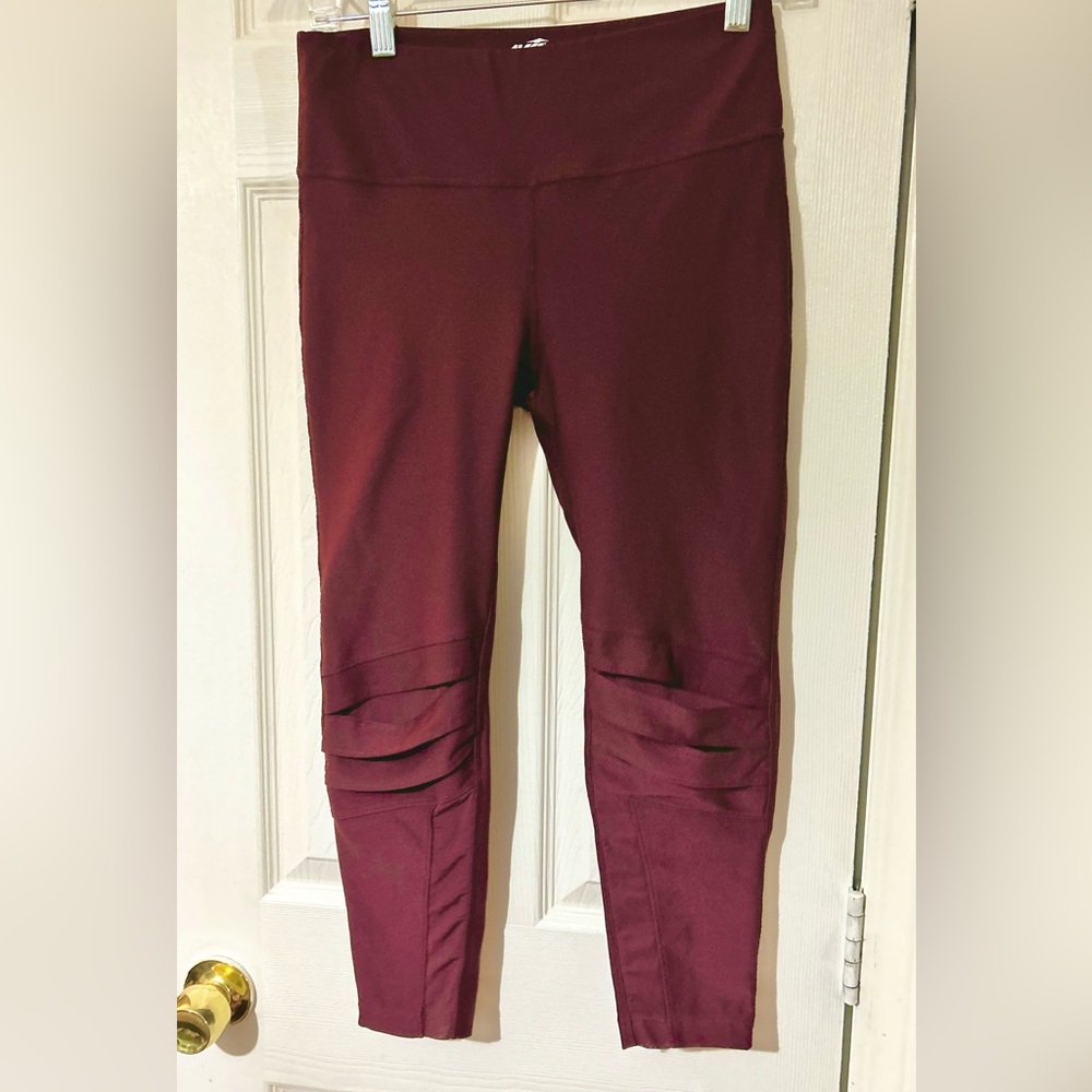 Avia Burgundy Leggings